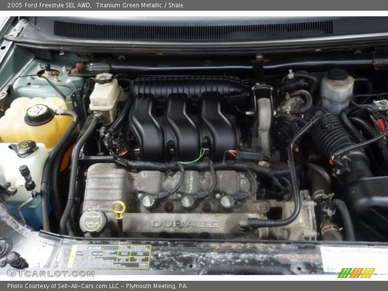 Titanium Green Metallic / Shale 2005 Ford Freestyle SEL AWD