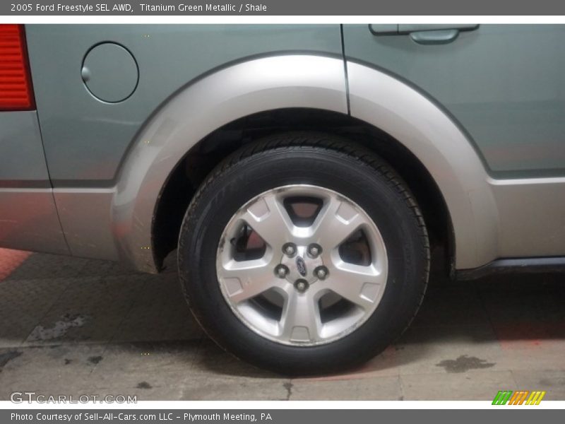 Titanium Green Metallic / Shale 2005 Ford Freestyle SEL AWD