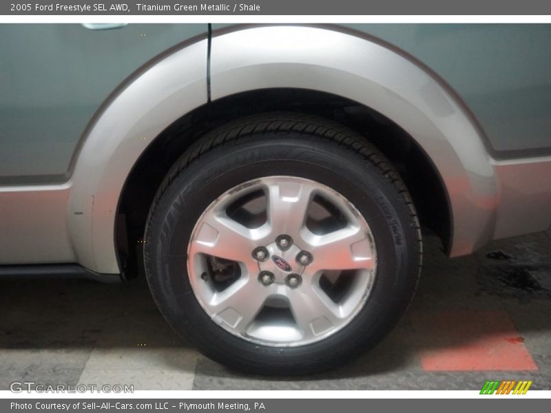 Titanium Green Metallic / Shale 2005 Ford Freestyle SEL AWD