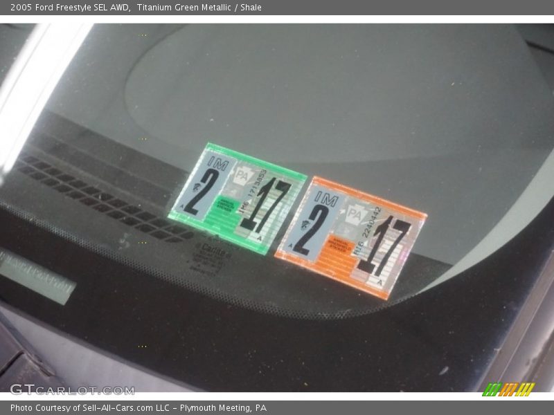 Titanium Green Metallic / Shale 2005 Ford Freestyle SEL AWD