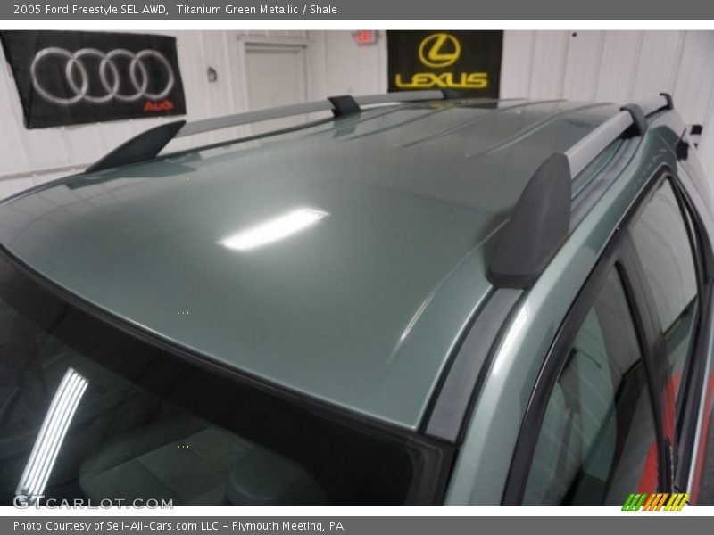Titanium Green Metallic / Shale 2005 Ford Freestyle SEL AWD