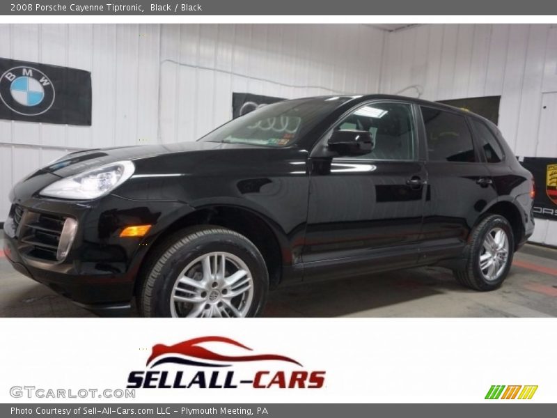 Black / Black 2008 Porsche Cayenne Tiptronic