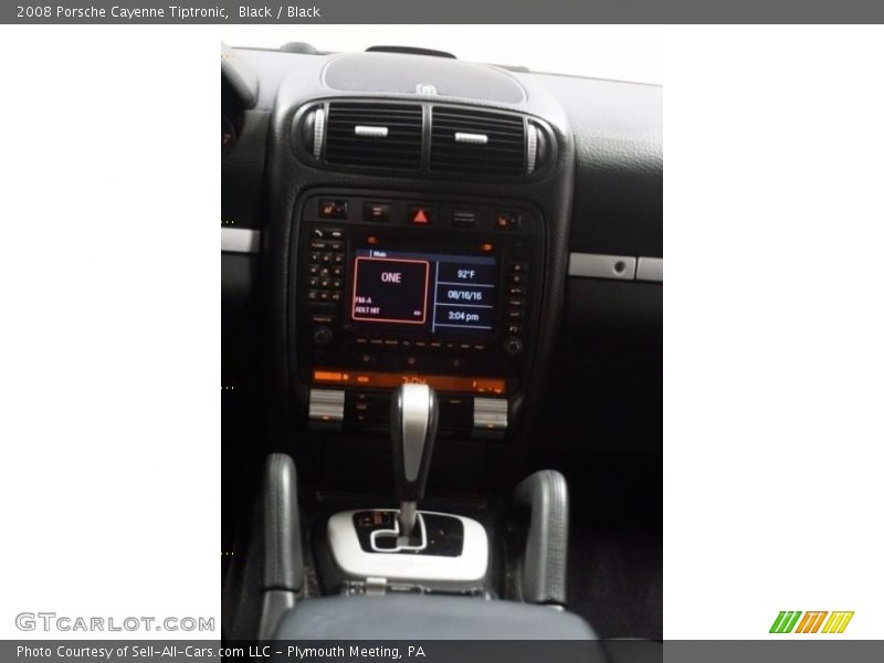 Black / Black 2008 Porsche Cayenne Tiptronic