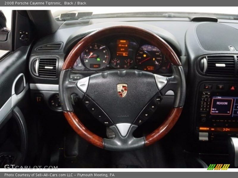 Black / Black 2008 Porsche Cayenne Tiptronic