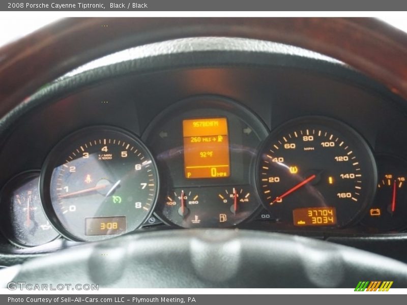 Black / Black 2008 Porsche Cayenne Tiptronic