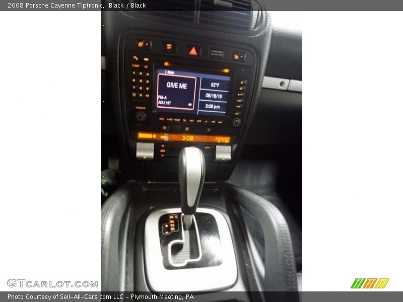 Black / Black 2008 Porsche Cayenne Tiptronic