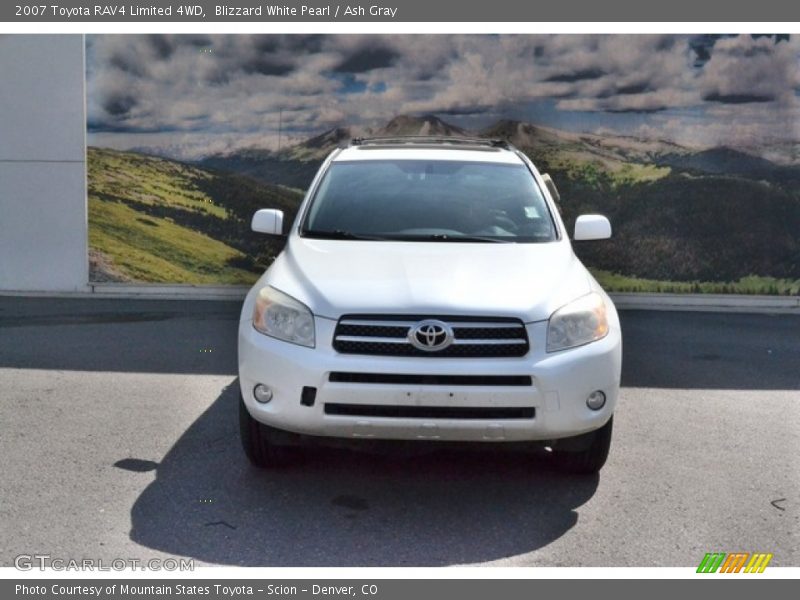 Blizzard White Pearl / Ash Gray 2007 Toyota RAV4 Limited 4WD
