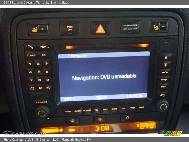Black / Black 2008 Porsche Cayenne Tiptronic