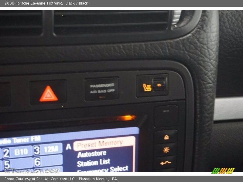 Black / Black 2008 Porsche Cayenne Tiptronic