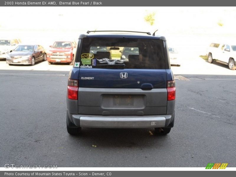Eternal Blue Pearl / Black 2003 Honda Element EX AWD