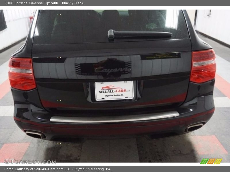 Black / Black 2008 Porsche Cayenne Tiptronic