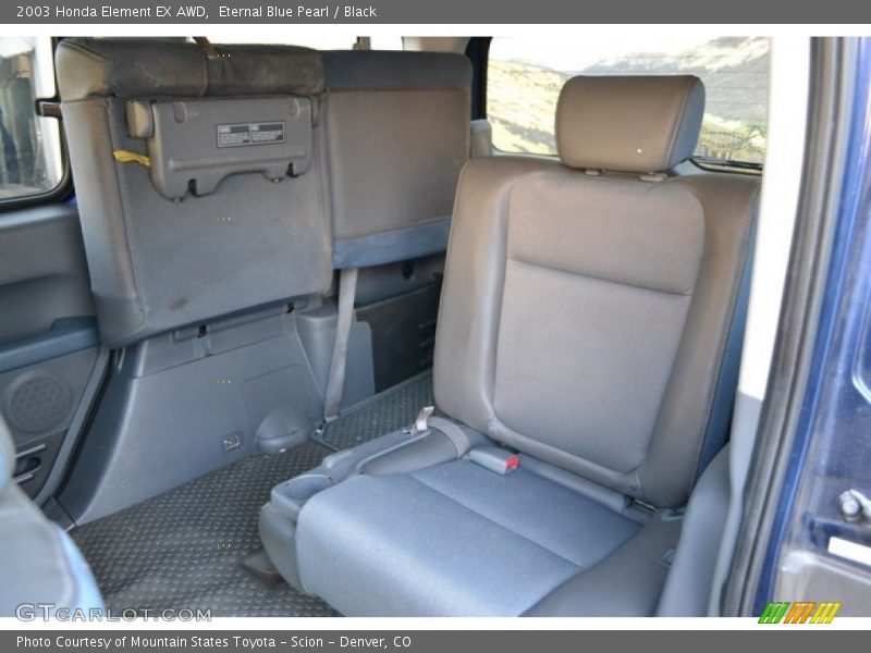 Eternal Blue Pearl / Black 2003 Honda Element EX AWD