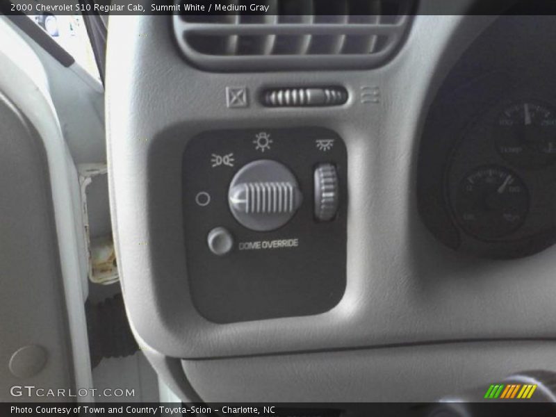 Summit White / Medium Gray 2000 Chevrolet S10 Regular Cab