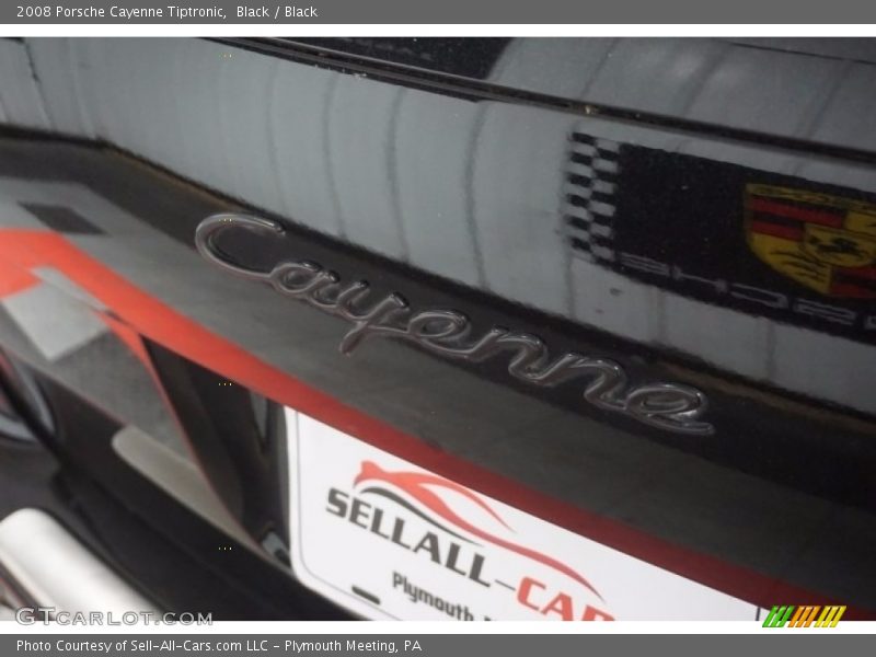 Black / Black 2008 Porsche Cayenne Tiptronic