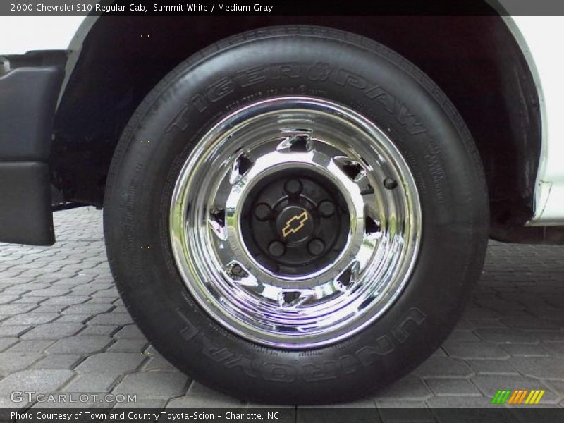 Summit White / Medium Gray 2000 Chevrolet S10 Regular Cab