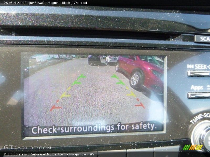 Magnetic Black / Charcoal 2016 Nissan Rogue S AWD