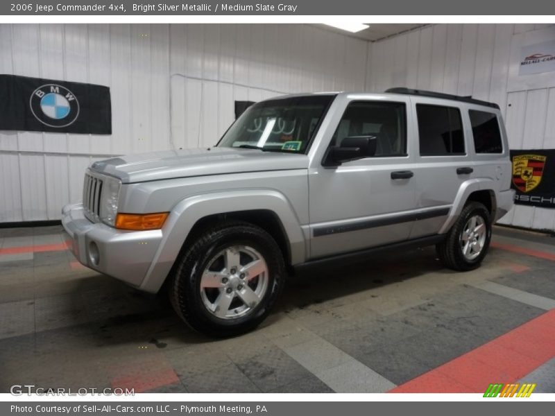 Bright Silver Metallic / Medium Slate Gray 2006 Jeep Commander 4x4