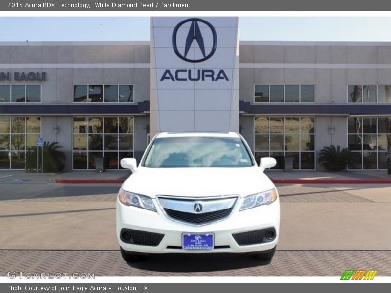 White Diamond Pearl / Parchment 2015 Acura RDX Technology