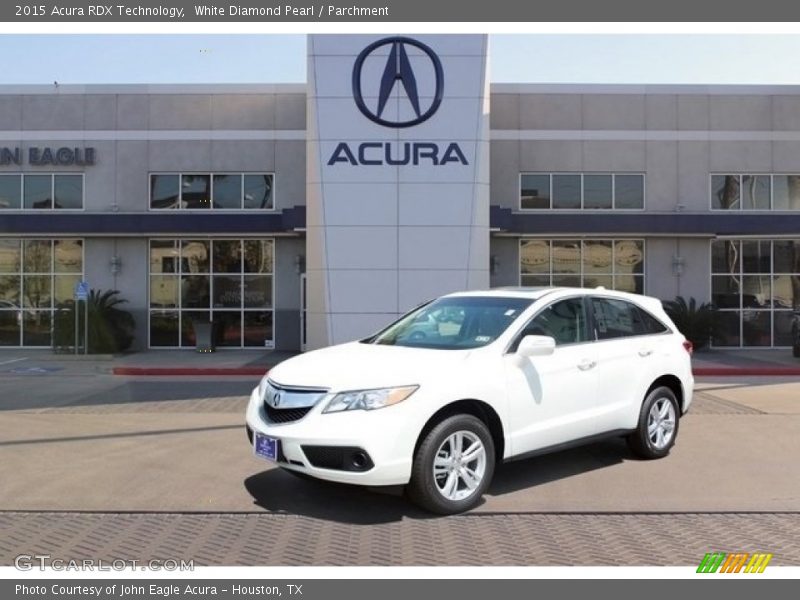 White Diamond Pearl / Parchment 2015 Acura RDX Technology