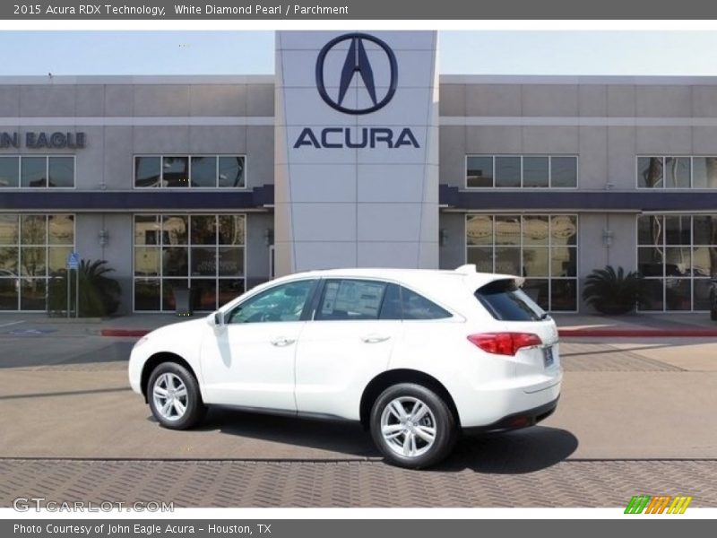 White Diamond Pearl / Parchment 2015 Acura RDX Technology
