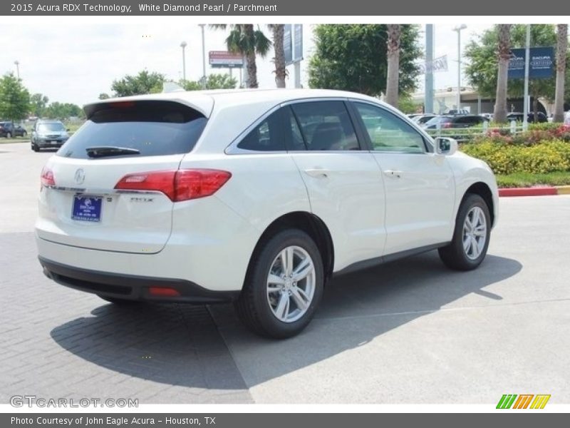 White Diamond Pearl / Parchment 2015 Acura RDX Technology