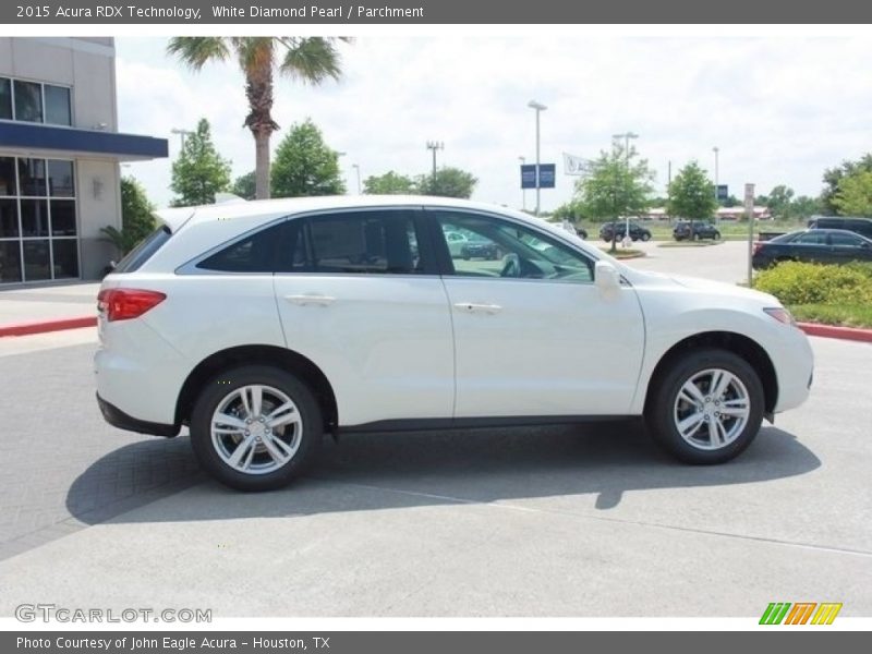 White Diamond Pearl / Parchment 2015 Acura RDX Technology