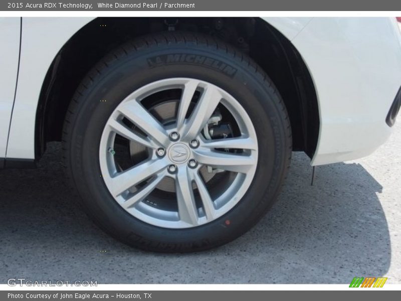 White Diamond Pearl / Parchment 2015 Acura RDX Technology