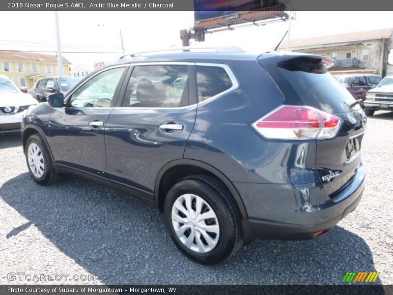 Arctic Blue Metallic / Charcoal 2016 Nissan Rogue S AWD