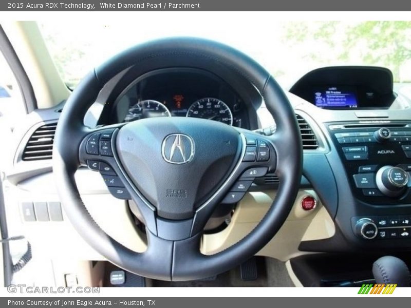 White Diamond Pearl / Parchment 2015 Acura RDX Technology
