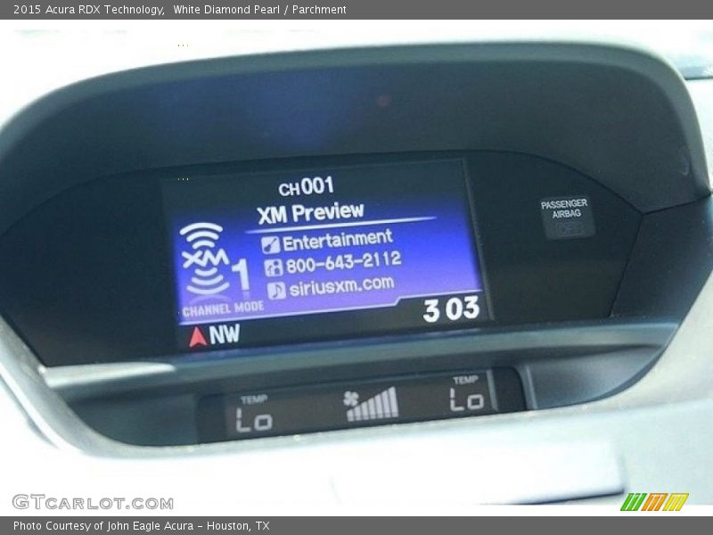 White Diamond Pearl / Parchment 2015 Acura RDX Technology