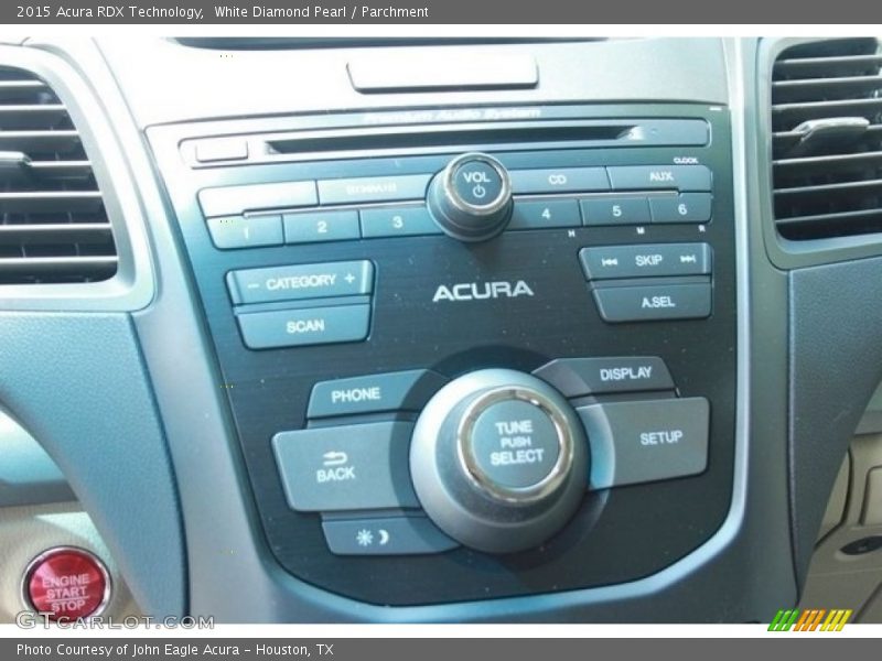 White Diamond Pearl / Parchment 2015 Acura RDX Technology
