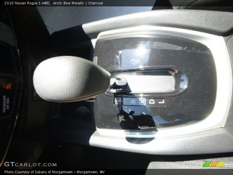 Arctic Blue Metallic / Charcoal 2016 Nissan Rogue S AWD