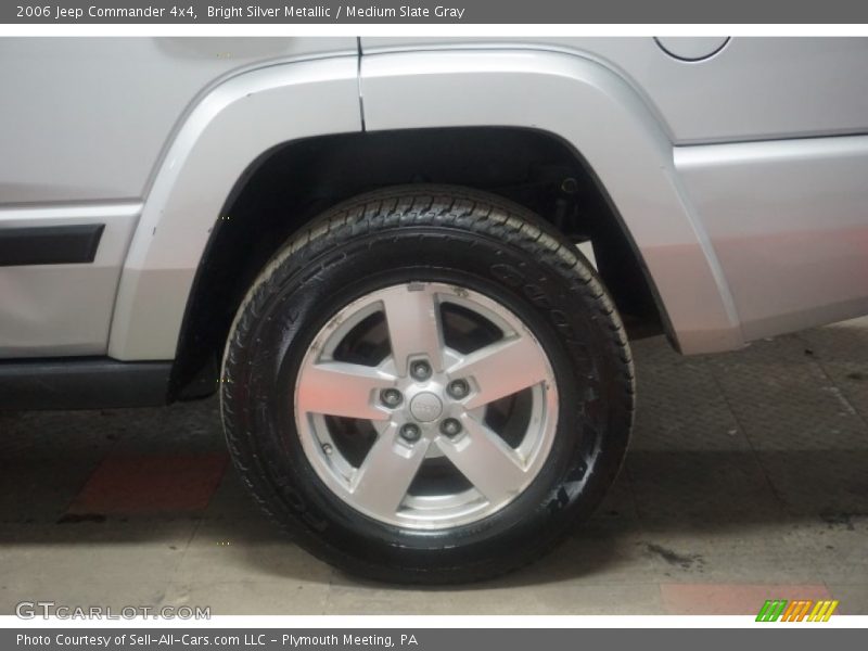 Bright Silver Metallic / Medium Slate Gray 2006 Jeep Commander 4x4