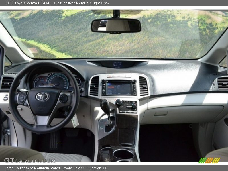 Classic Silver Metallic / Light Gray 2013 Toyota Venza LE AWD