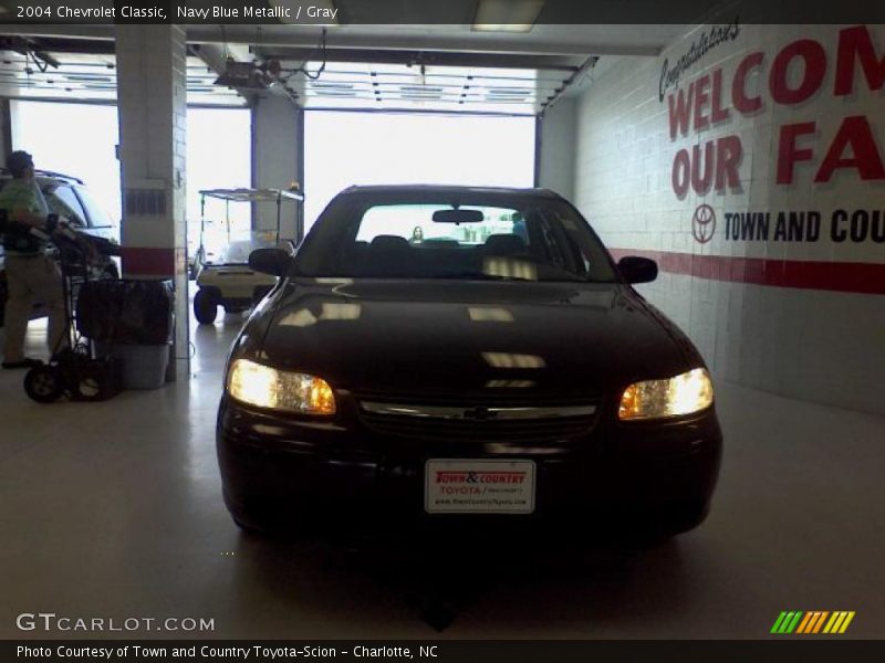 Navy Blue Metallic / Gray 2004 Chevrolet Classic