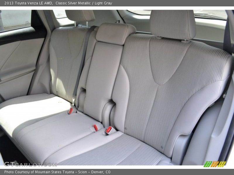 Classic Silver Metallic / Light Gray 2013 Toyota Venza LE AWD