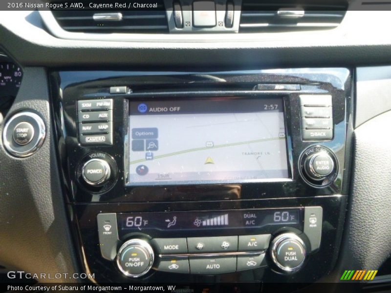 Cayenne Red / Charcoal 2016 Nissan Rogue S AWD