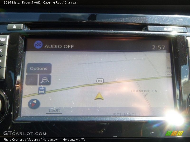 Cayenne Red / Charcoal 2016 Nissan Rogue S AWD