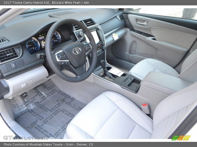  2017 Camry Hybrid XLE Ash Interior