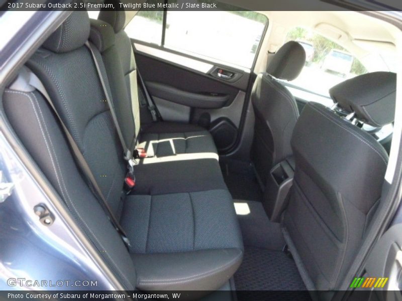 Twilight Blue Metallic / Slate Black 2017 Subaru Outback 2.5i Premium