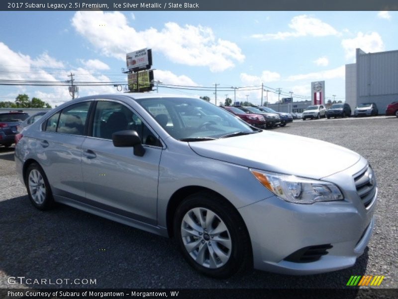 Ice Silver Metallic / Slate Black 2017 Subaru Legacy 2.5i Premium