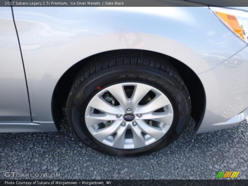 Ice Silver Metallic / Slate Black 2017 Subaru Legacy 2.5i Premium