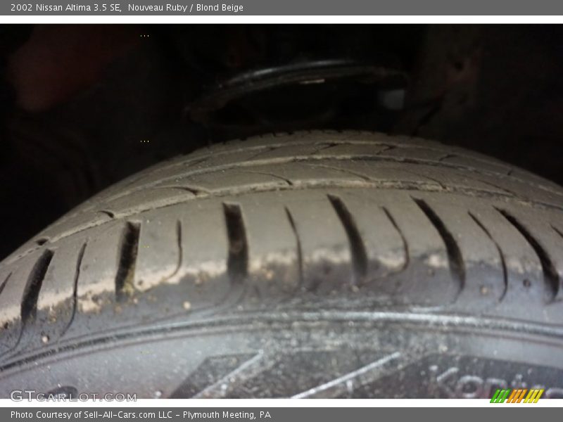 Nouveau Ruby / Blond Beige 2002 Nissan Altima 3.5 SE