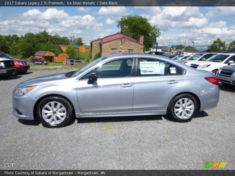 Ice Silver Metallic / Slate Black 2017 Subaru Legacy 2.5i Premium