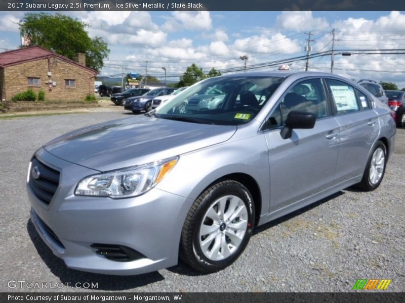 Ice Silver Metallic / Slate Black 2017 Subaru Legacy 2.5i Premium