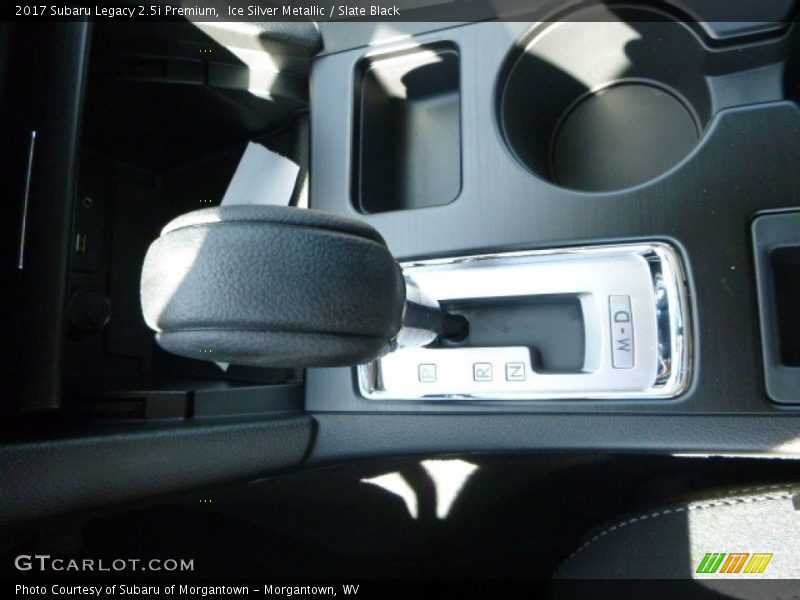 Ice Silver Metallic / Slate Black 2017 Subaru Legacy 2.5i Premium