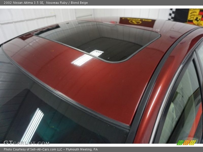 Nouveau Ruby / Blond Beige 2002 Nissan Altima 3.5 SE