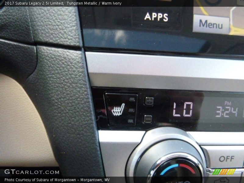 Tungsten Metallic / Warm Ivory 2017 Subaru Legacy 2.5i Limited