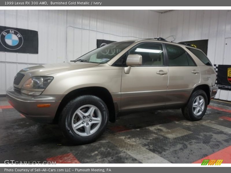 Burnished Gold Metallic / Ivory 1999 Lexus RX 300 AWD