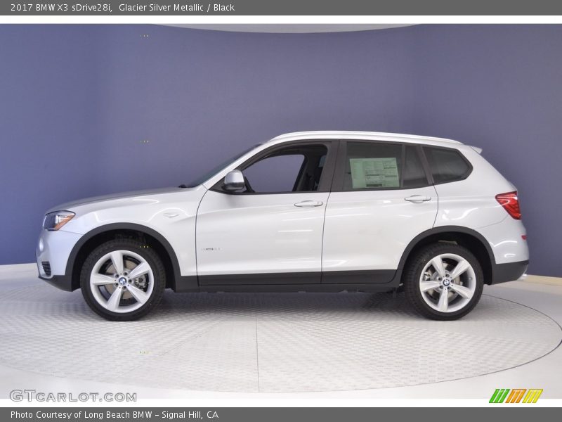  2017 X3 sDrive28i Glacier Silver Metallic